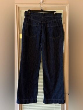 J. CREW | Wide Leg Denim Trouser Blue 29